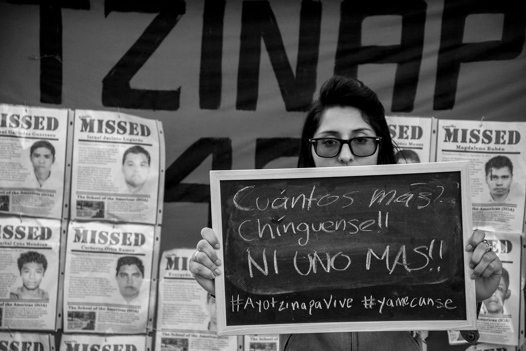 California Students for Ayotzinapa - UCSC Collective at Beyond Borders