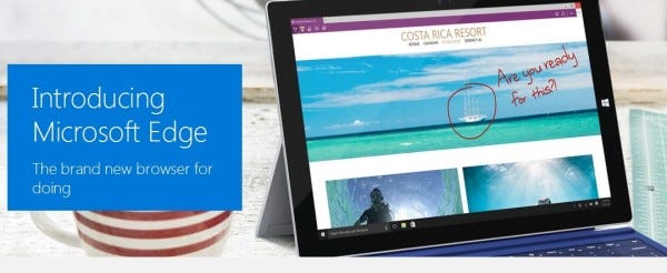 microsoft spartan now called edge tech 2015 microsoft spartan now called edge tech 2015