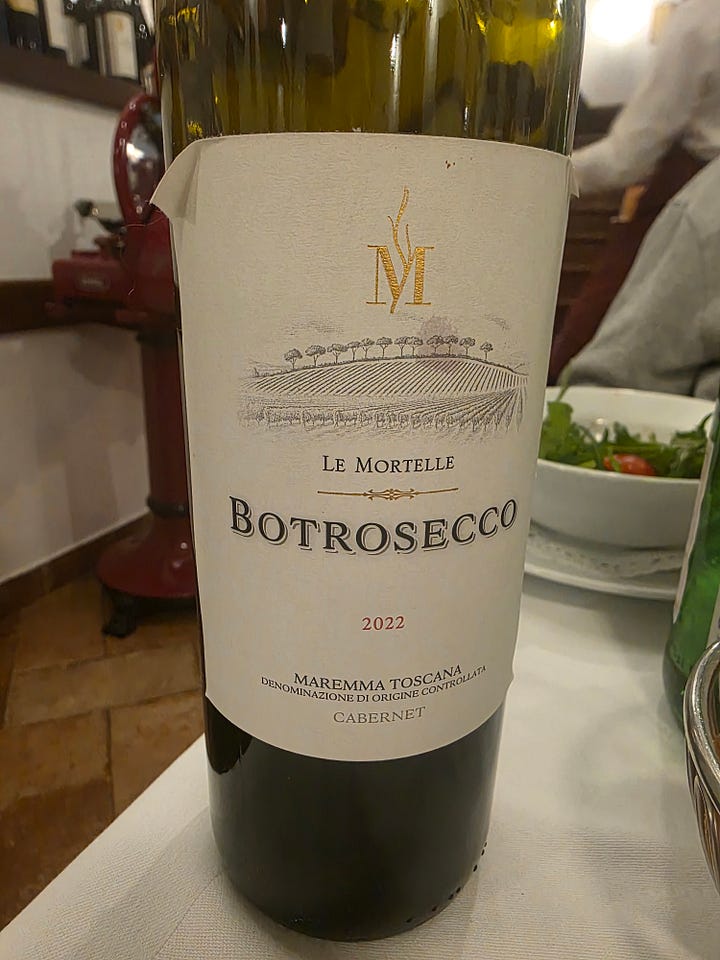 Bottle of Italian Wine