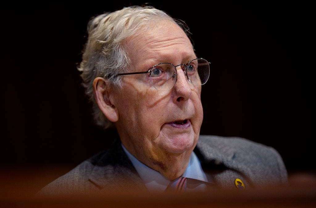 Unconscious Mitch McConnell Scores Higher Approval Rating Than Conscious Version