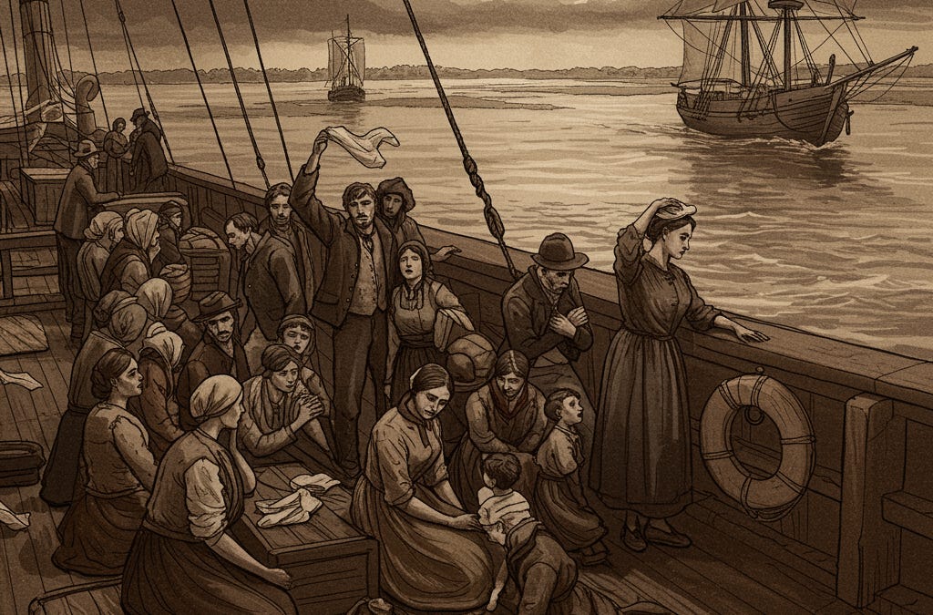 Betrayed at the Shores: The Tragic Tale of German Immigrants Sold into Bondage in 19th-Century Louisiana