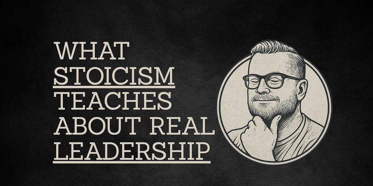 What Stoicism Teaches About Real Leadership