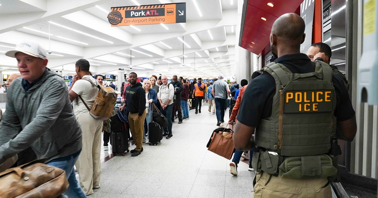 Trump Rejects Deal to Fund TSA as ICE Deploys to Airports