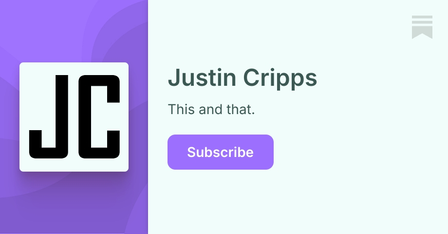 Justin Cripps | Substack