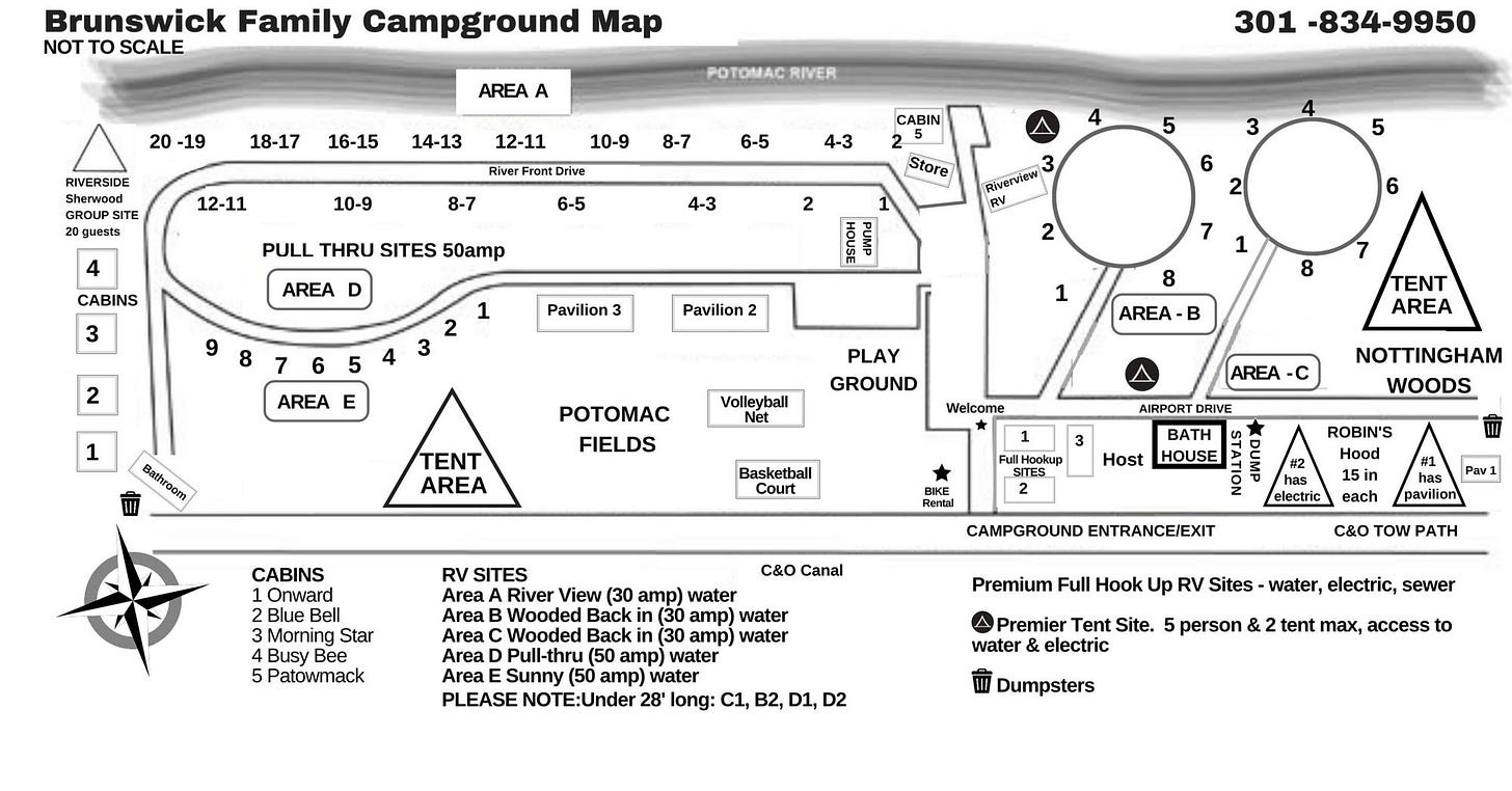 I Love America Tour: Brunswick Campgrounds.