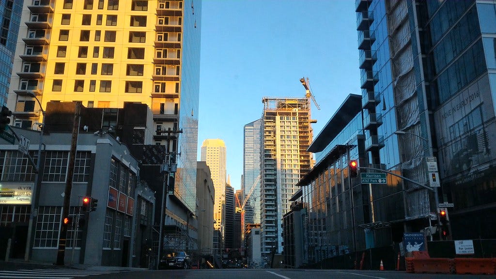 "San Francisco Construction" by patriotizzy is licensed under CC BY-NC-SA 2.0