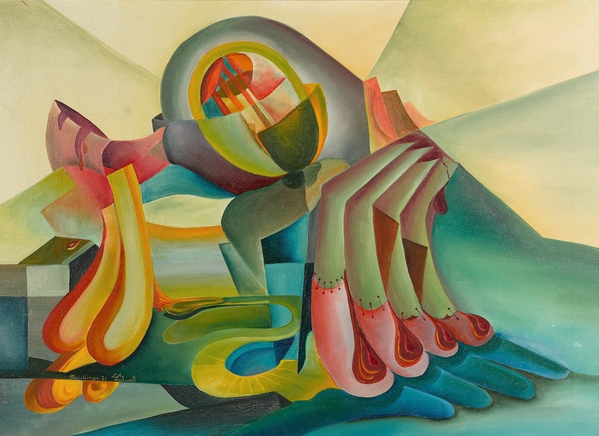 Contemporary Arab art goes under the hammer | Arab News