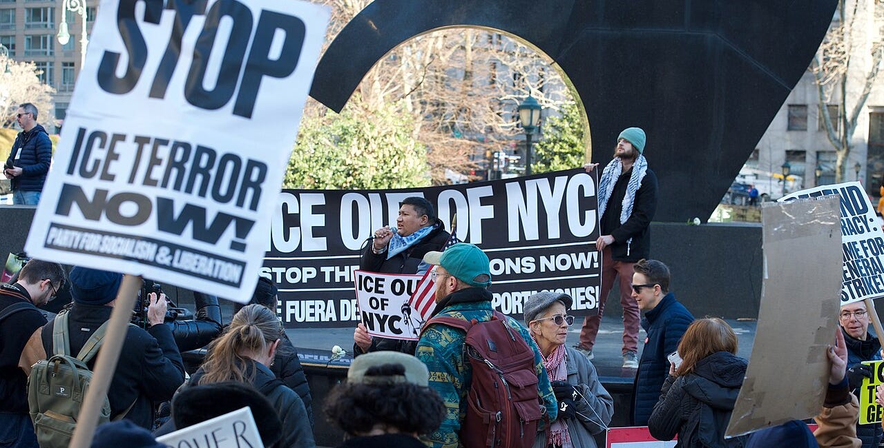 The anti-ICE protesters who support state violence