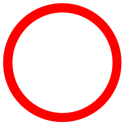 Red Circle PNG Vector Images with Transparent background - TransparentPNG