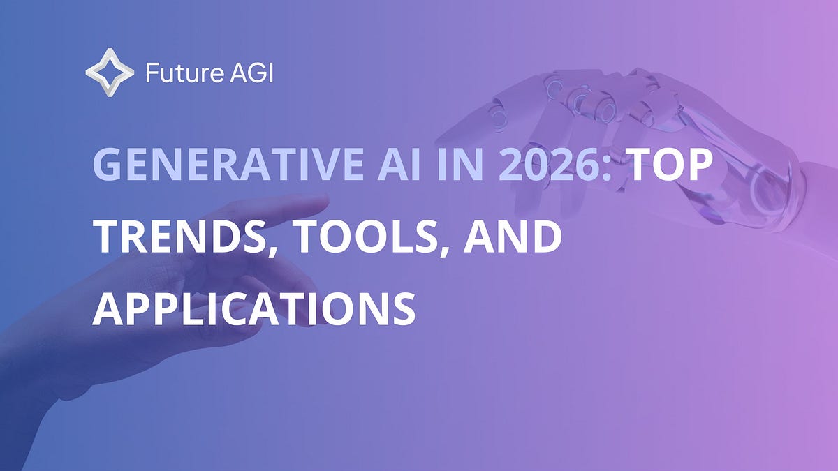 Generative AI in 2026: Top Trends, Tools, and Applications