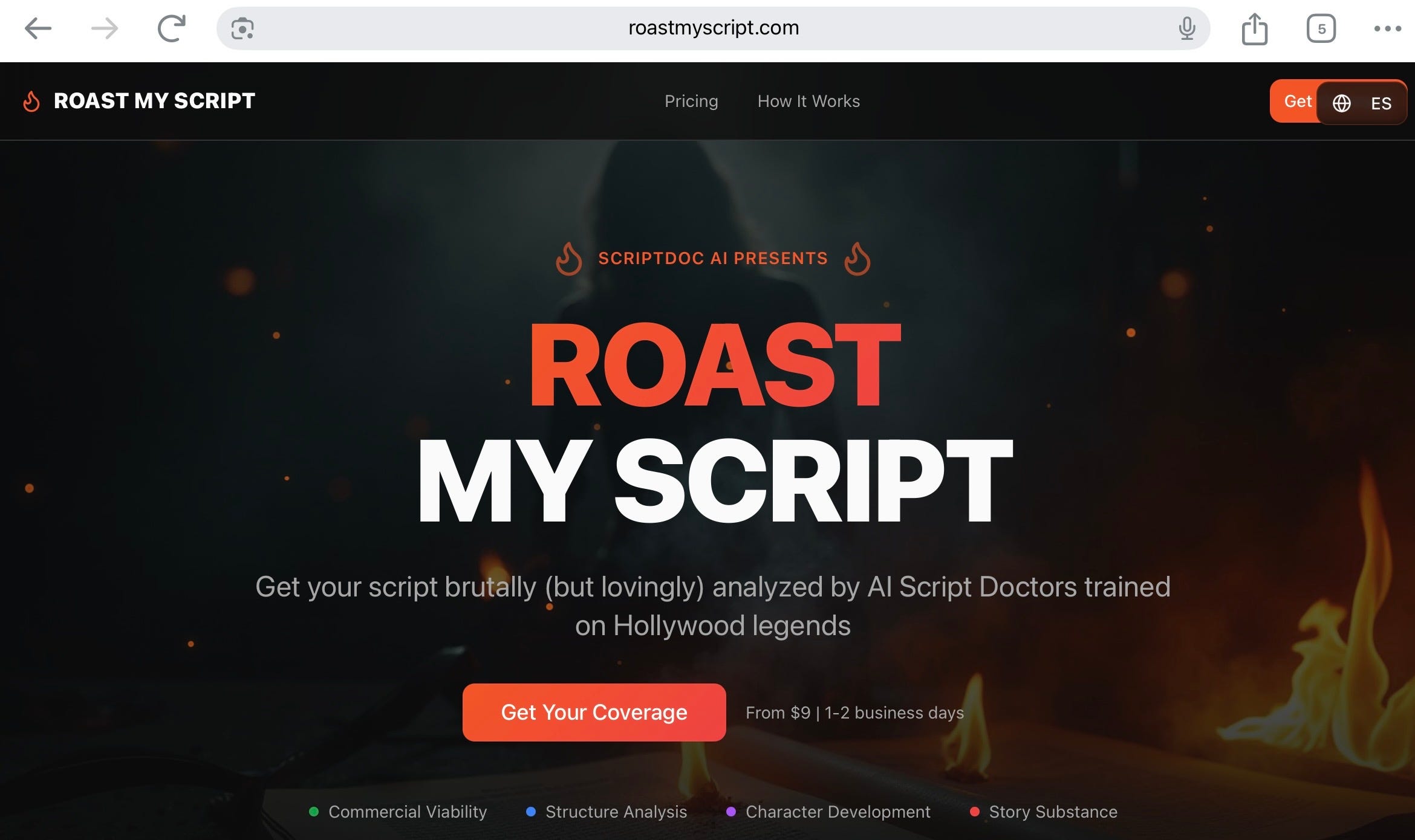 Roast Script ROAST MY SCRIPT - Inauguración Oficial - by AndreG