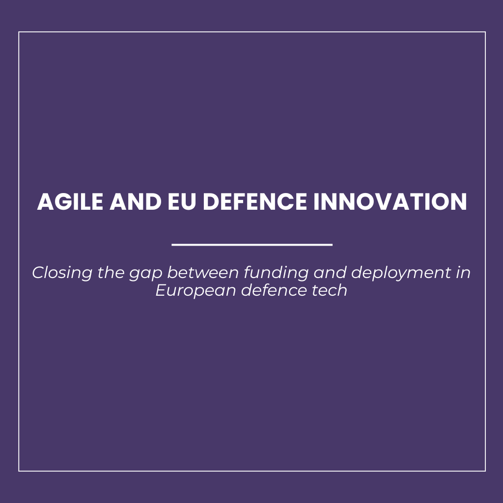AGILE and the Structural Gap in European Defence Innovation Finance