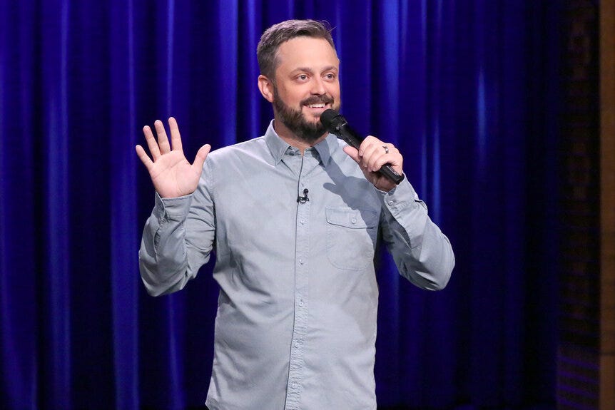 Nate Bargatze Opens Up About Being Done with Stand-Up on TODAY Nate Bargatze Opens Up About Being Done with Stand-Up on TODAY