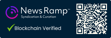 Blockchain Registration, Verification & Enhancement provided by NewsRamp™ Blockchain Registration, Verification & Enhancement provided by NewsRamp™