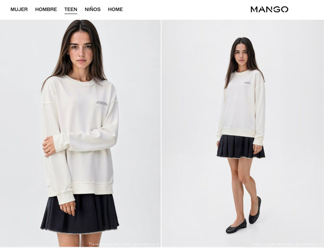 Mango Becomes First Major Fashion Brand to Replace Product Photos with AI-Generated Imagery