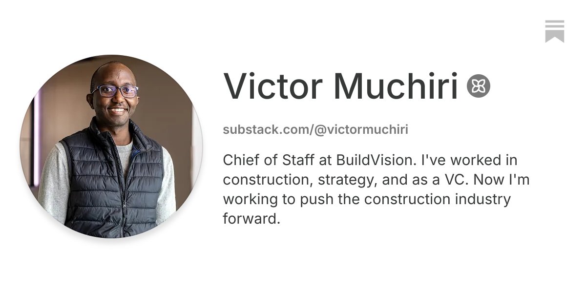 Victor Muchiri | Substack