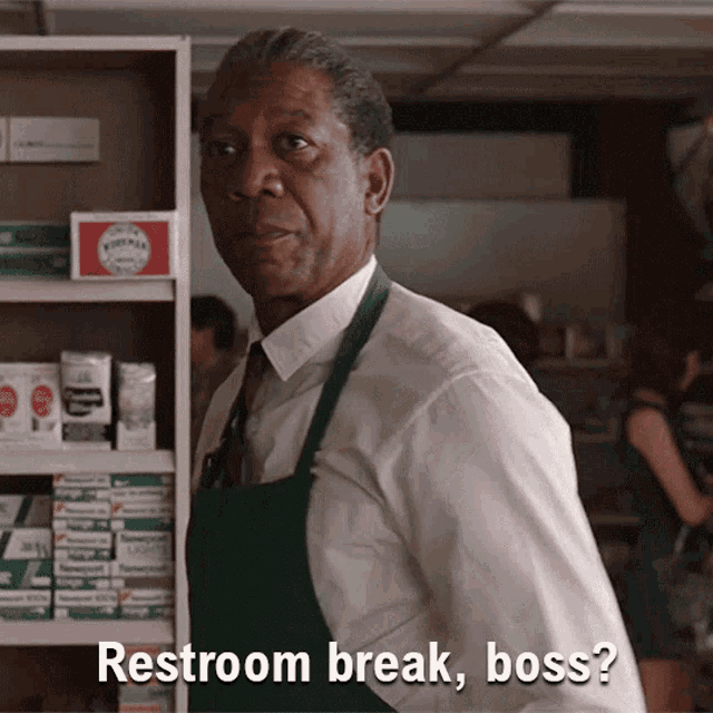 Restroom Break Boss Red GIF - Restroom Break Boss Red Ellis Boyd Redding -  Discover & Share GIFs