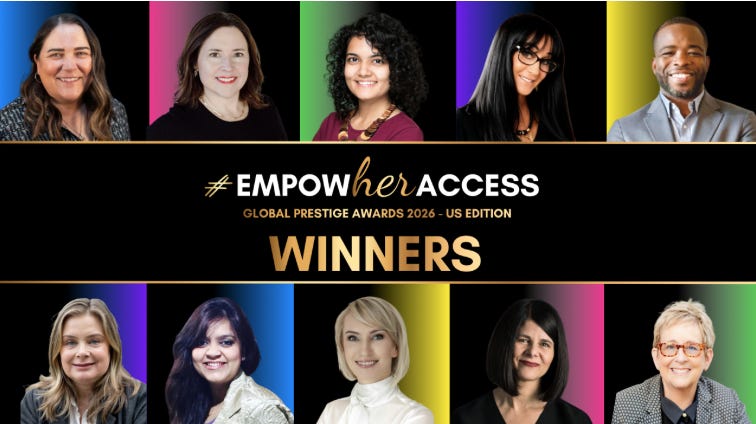 A list with photos of the winners from the EmpowerHER Women in Cloud Awards 2026 A list with photos of the winners from the EmpowerHER Women in Cloud Awards 2026