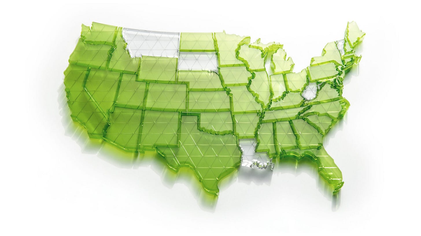 NVIDIA United States Map NVIDIA United States Map