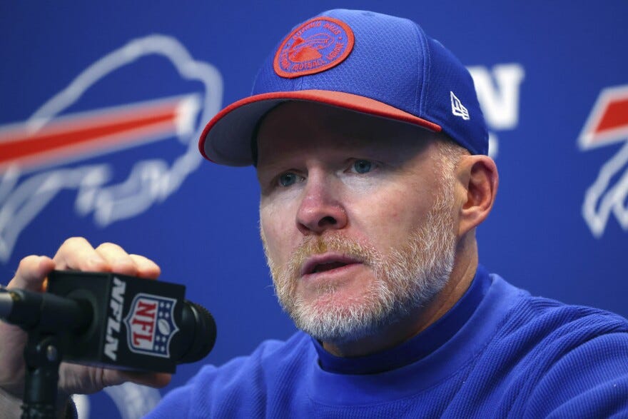 Bills coach Sean McDermott apologizes for referencing 9/11 hijackers in team meeting 4 years ago | WXXI News Bills coach Sean McDermott apologizes for referencing 9/11 hijackers in team meeting 4 years ago | WXXI News