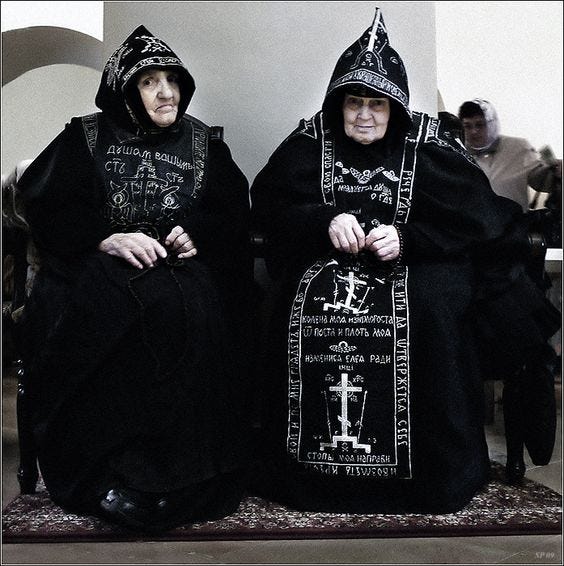 RUSSIAN NUNS - Great Schema Serge Pavlov 5.05.2009