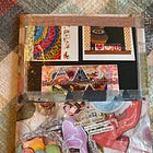 Found Poetry Collage Art Book