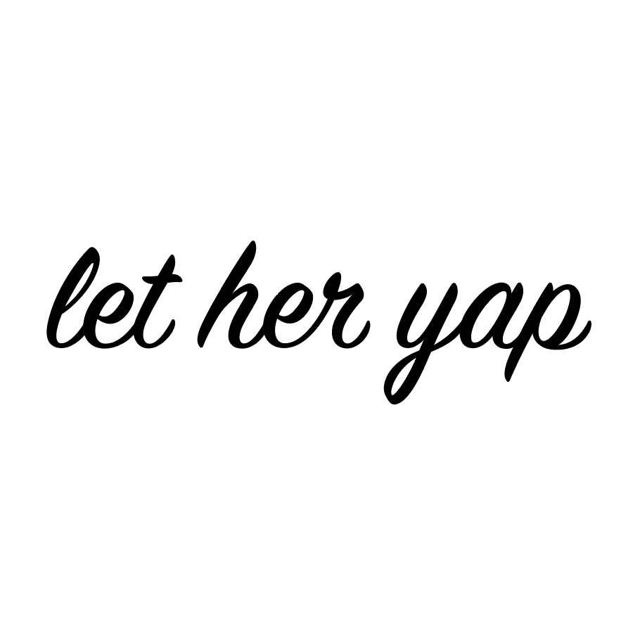 let her yap logo