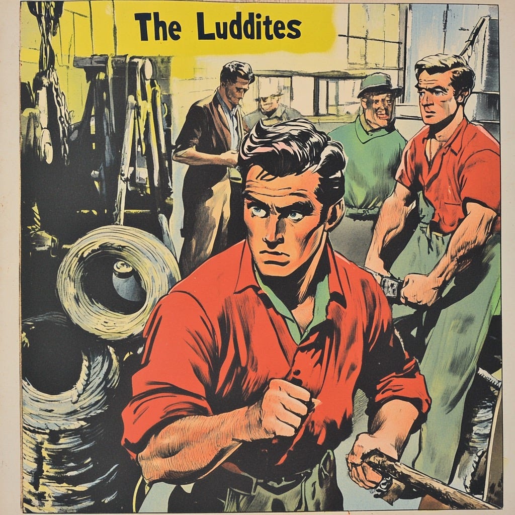 19th Century Luddites and the AI Revolution - by Aly Salem