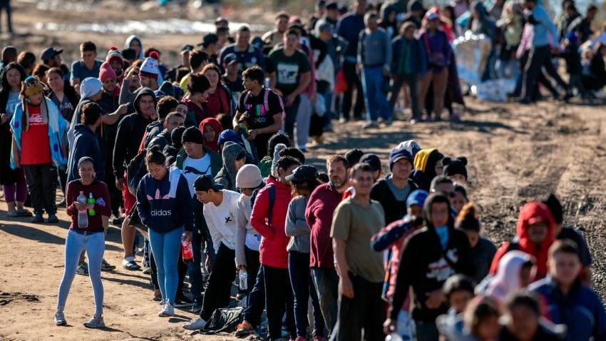 Southern <b>border</b> migrant surge: December encounters reach most in ...