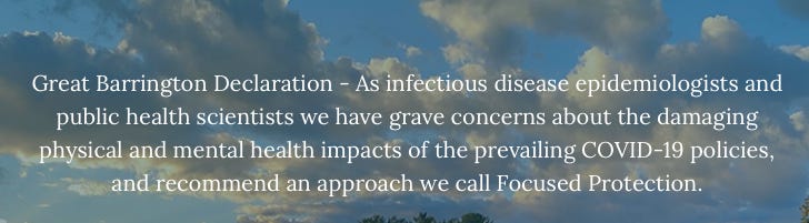 Great Barrington Declaration: COVID Lockdowns Unnecessary