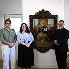 A Painting Returns to Church.