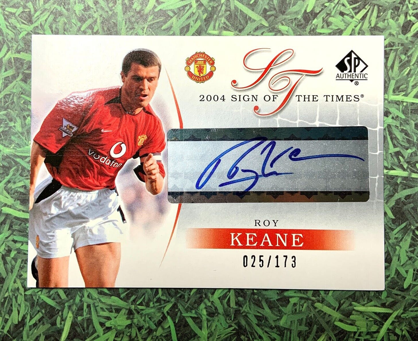 Upper Deck 2004 Roy Keane Manchester United Sign Of The Times Auto /173 - Picture 1 of 11