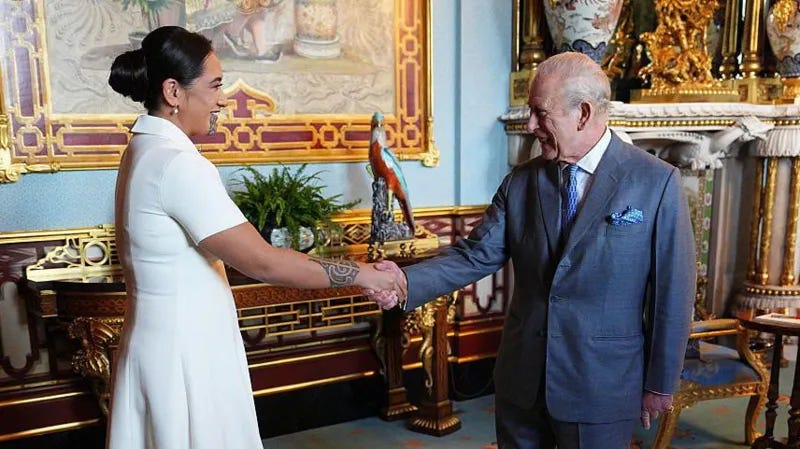 The visit marks a near 200-year relationship between the indigenous peoples of New Zealand and the crown. 