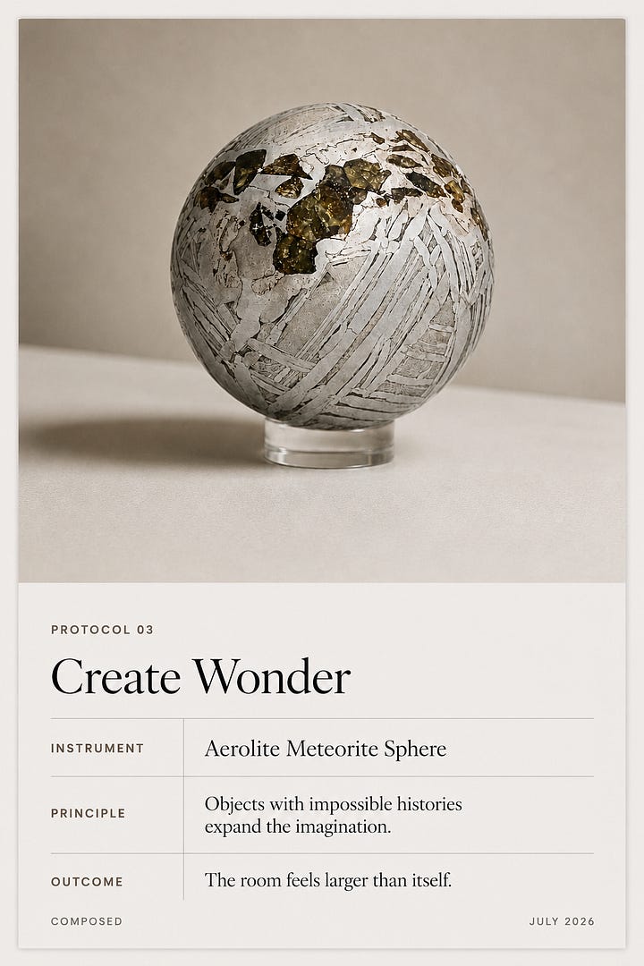 Thoughtful details for shaping how a space feels, not simply how it looks.