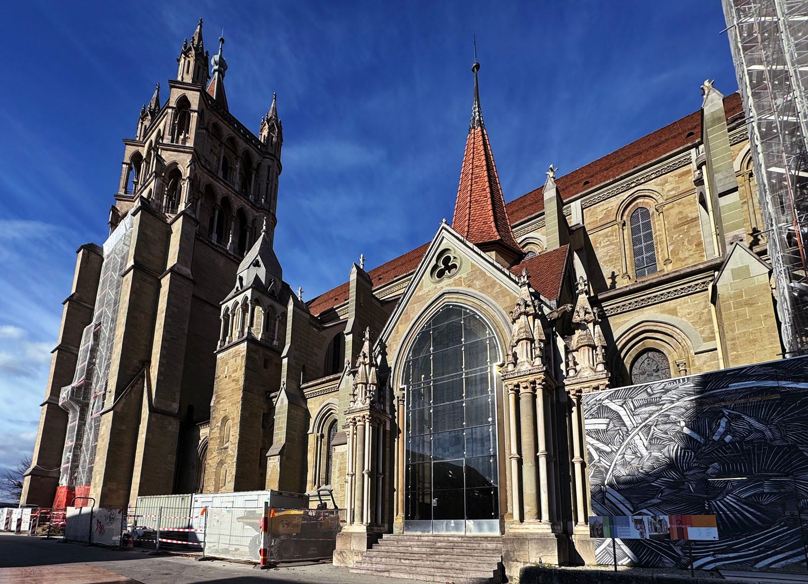 Greatest Gothic, #48: Lausanne Cathedral - by Ben Loomis