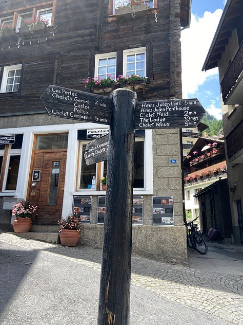 Pictures of Zermatt after the sun came out
