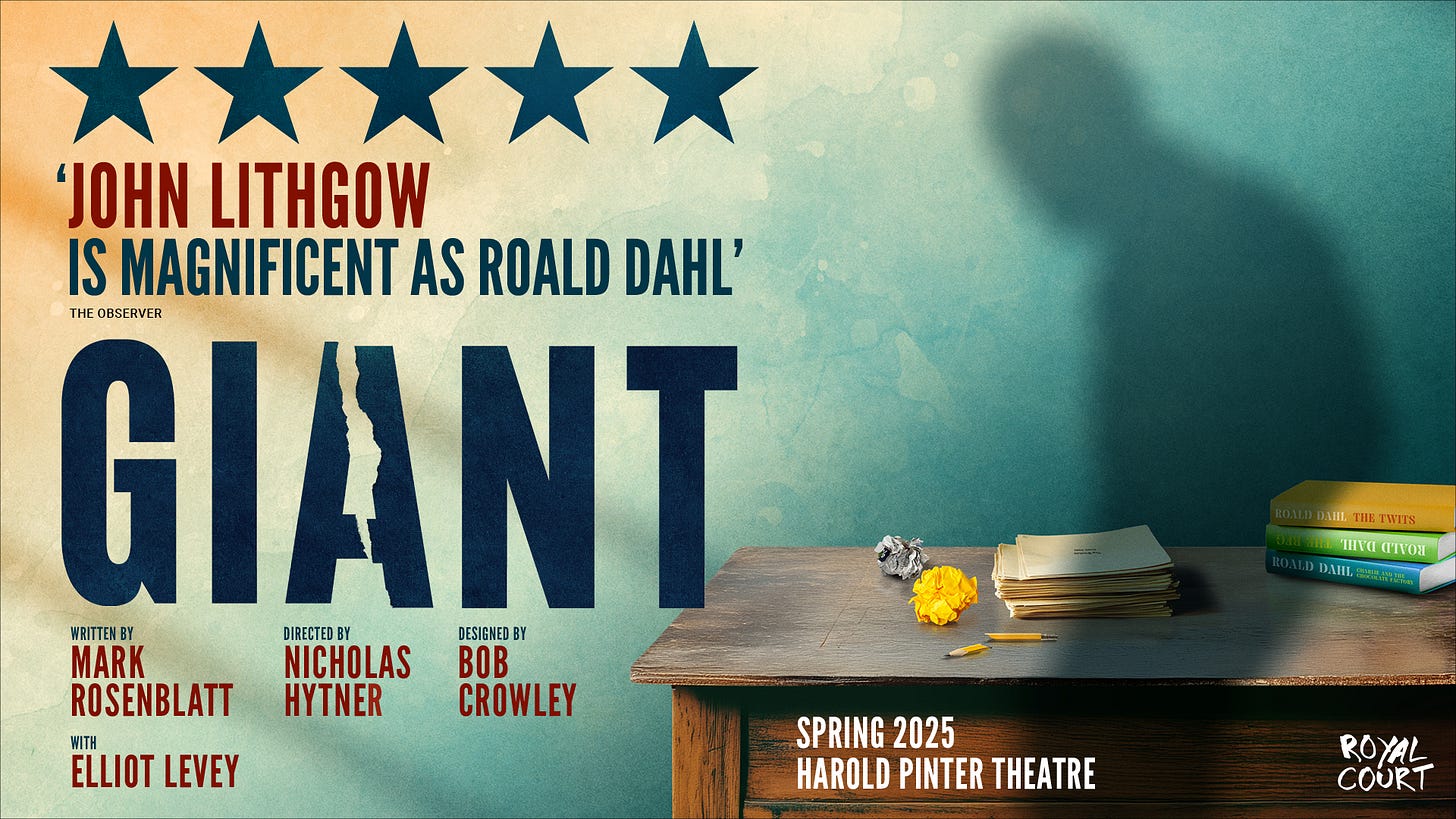 Giant | Official Box Office | Harold Pinter Theatre