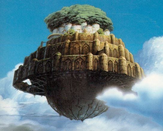 Le château dans le ciel -Un film d'animation de Hayo Miyazaki -  Bibliothèque Municipale de Saint-Jorioz