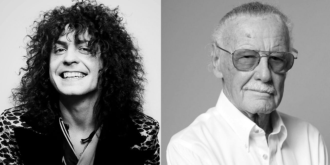 Marc Bolan & Stan Lee: Where Riffs and Heroes Converge