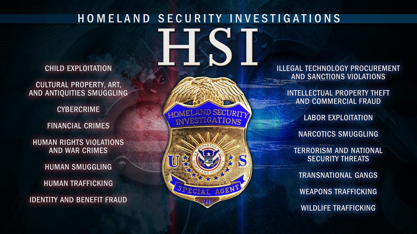 What We Investigate | ICE