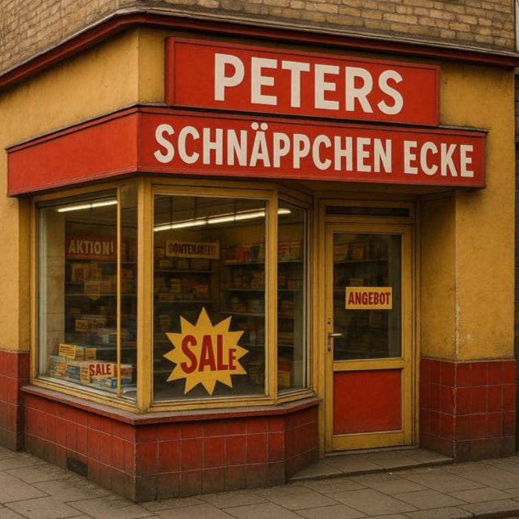 Peters Schnäppchenecke