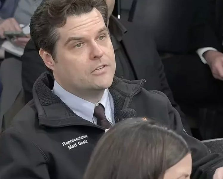 May be an image of one or more people and text that says 'Reprosmblia Representatv Representative entative Matt Gaotz'