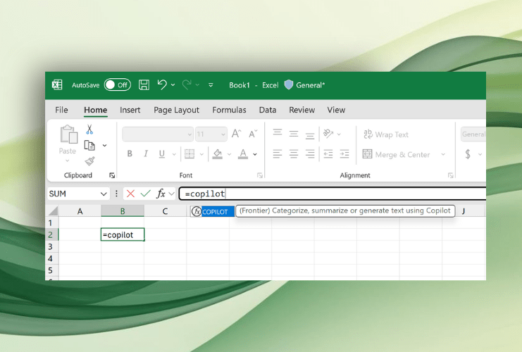 COPILOT Function Microsoft Excel Hero