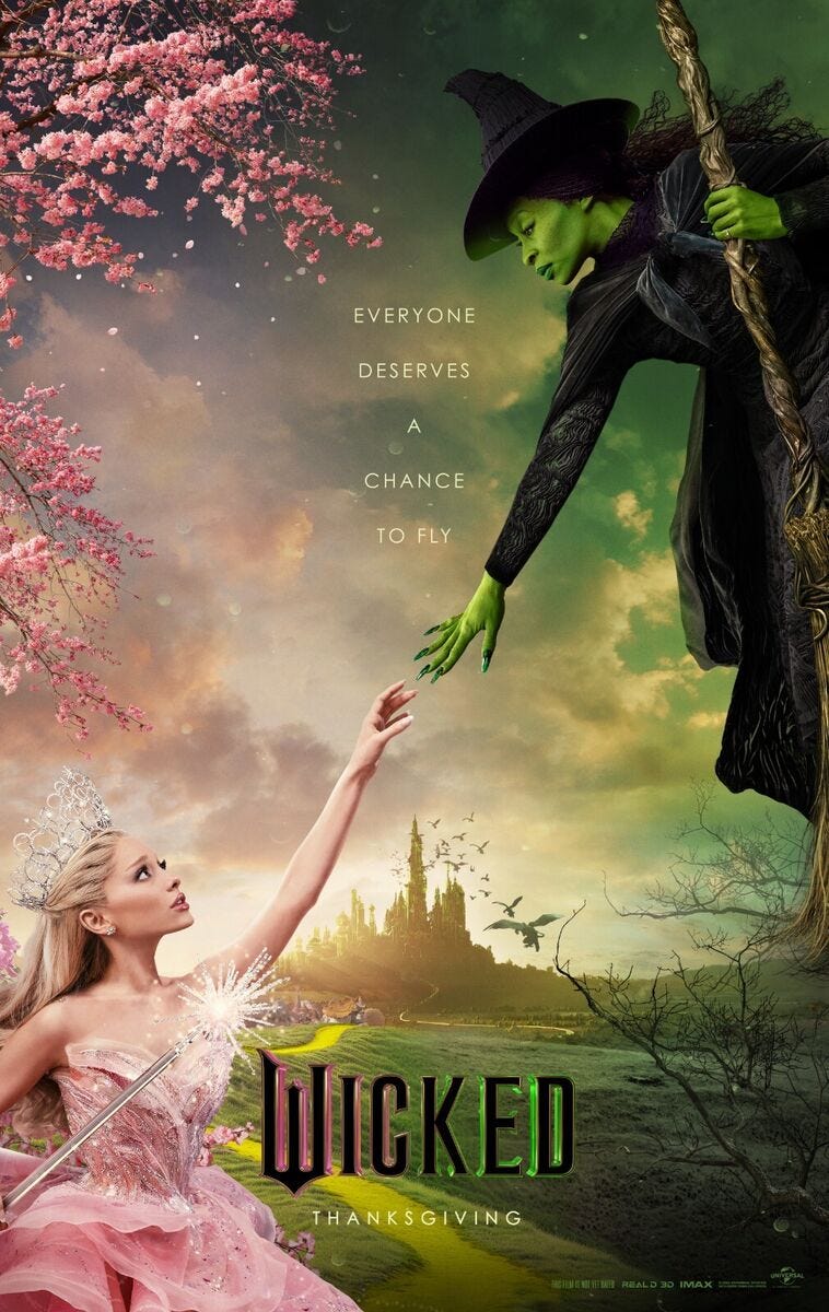 Wicked 2024 Movie PREMIUM POSTER MADE IN USA - LAS092