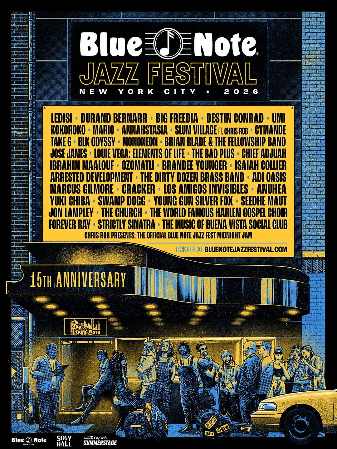 Ledisi, Durand Bernarr, Big Freedia, Destin Conrad Headlining 15th Edition Of  Blue Note Jazz Festival In New York - Pollstar News