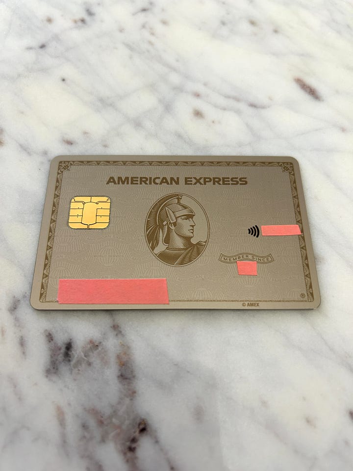 Amex Gold Refresh