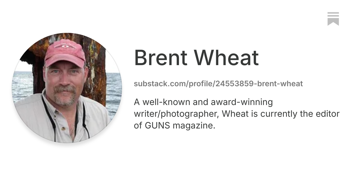 Brent Wheat | Substack
