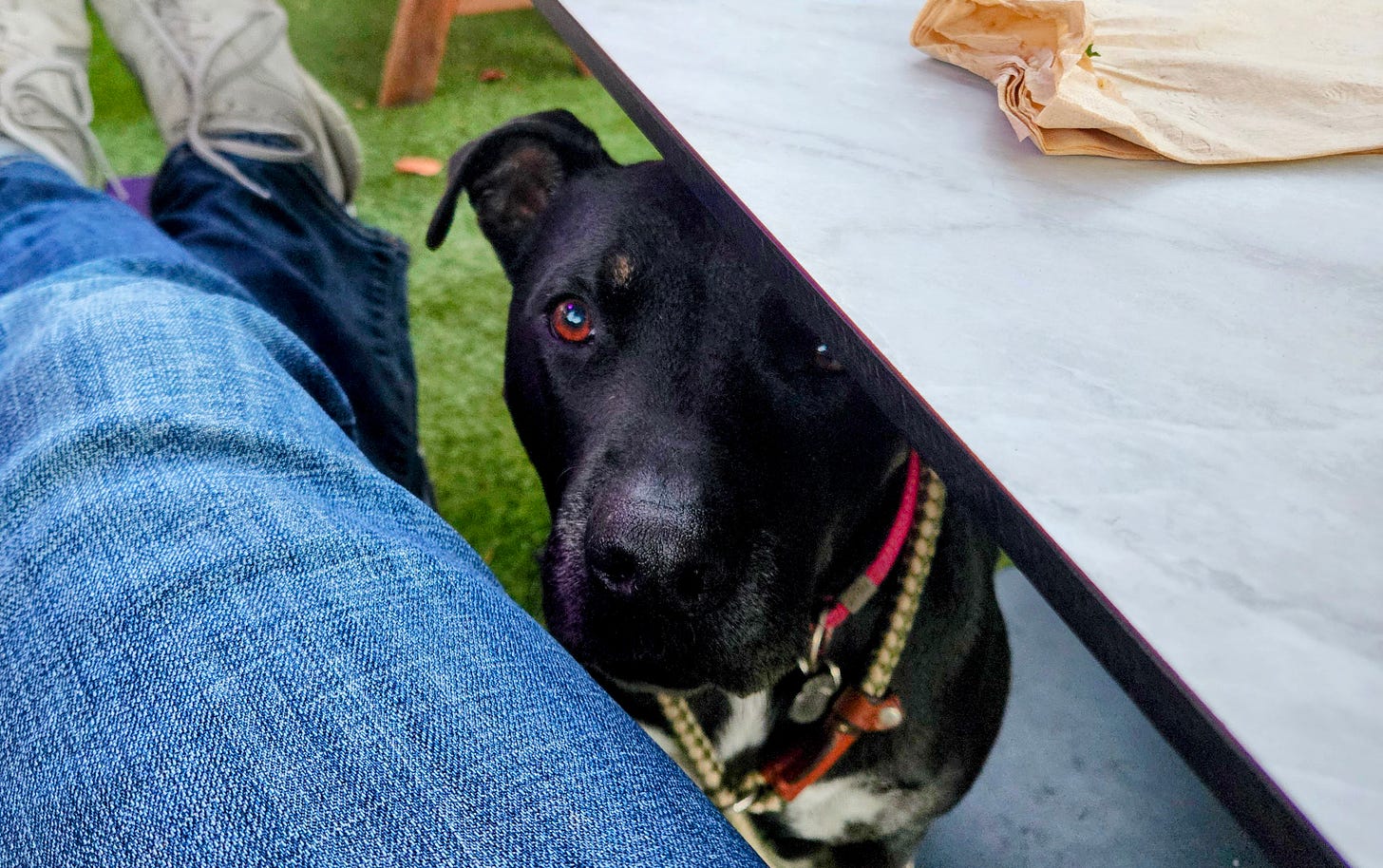 “I heard the nachos crunching. I know they’re on the table.”
