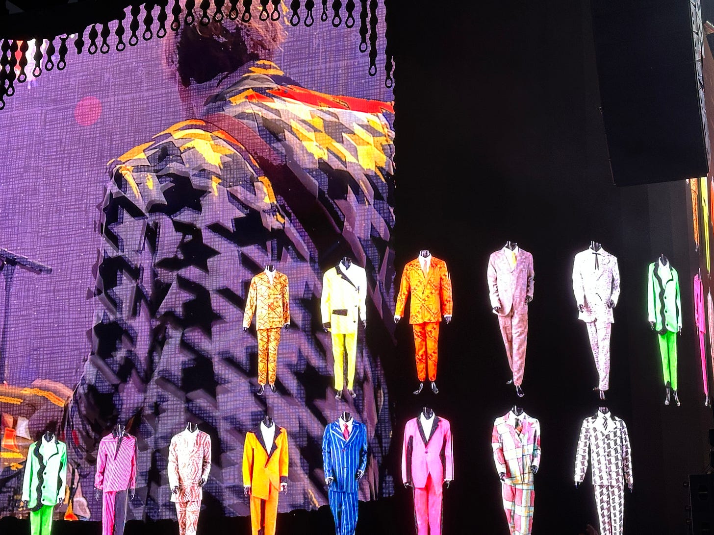 The suits fit Split Enz just fine.