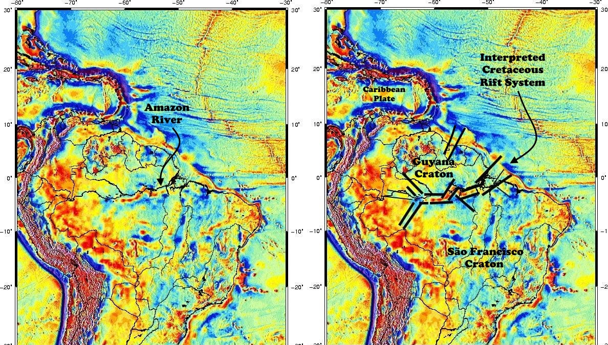 When the Amazon flowed west